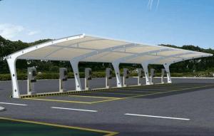 图木舒克市膜结构停车棚