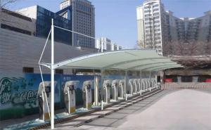 图木舒克市膜结构停车棚