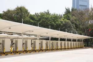 图木舒克市膜结构停车棚