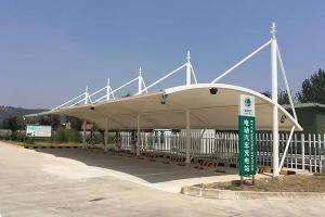 图木舒克市膜结构停车棚